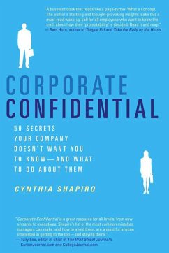 Corporate Confidential - Shapiro, Cynthia