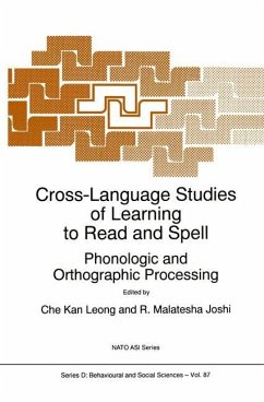 Cross-Language Studies of Learning to Read and Spell: - Leong, C.K. / Joshi, R.M. (Hgg.)