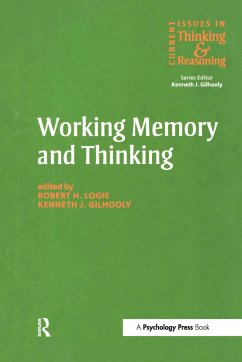 Working Memory and Thinking - Gilhooly Kennet