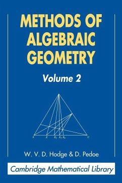 Methods of Algebraic Geometry - Hodge, W. V. D.; Pedoe, Daniel; Pedoe, D.