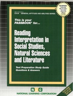 Reading Interpretation in Social Studies, Natural Sciences, and Literature (G.E.D.) - Herausgeber: National Learning Corporation