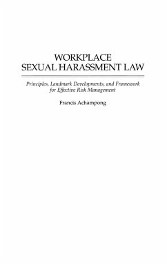 Workplace Sexual Harassment Law - Achampong, Francis
