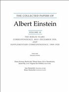 Cover The Collected Papers of Albert Einstein, Volume 10: The Berlin Years: Correspondence, May-December 1920, and Supplementary Correspondence, 1909-1920. (English translation of selected texts)