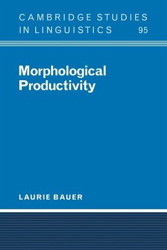 Morphological Productivity - Bauer, Laurie