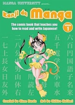 Cover Kanji de Manga Volume 1: The Comic Book That Teaches You How to Read and Write Japanese!