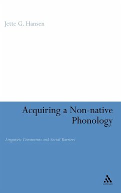 Acquiring a Non-Native Phonology - Hansen, Jette Acquiring a Non-Native Phonology - Hansen, Jette