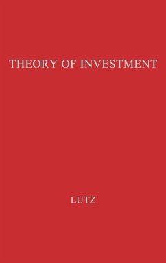 Cover The Theory of Investment of the Firm.