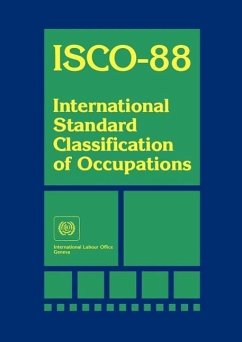 Isco-88 International Standard Classification of Occupants - International Labour Office International Labour Office, Labour Offi
