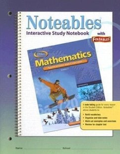 Mathematics: Applications and Concepts, Course 2, Noteables: Interactive Study Notebook with Foldables - McGraw Hill