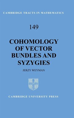 Cohomology of Vector Bundles and Syzygies - Weyman, Jerzy (Northeastern University, Boston)