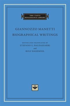 Biographical Writings - Manetti, Giannozzo