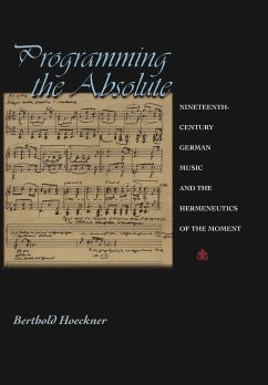Programming the Absolute - Hoeckner, Berthold