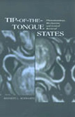 Tip-of-the-tongue States - Schwartz, Bennett L