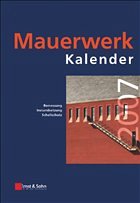Cover Mauerwerk-Kalender 2007