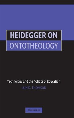 Heidegger on Ontotheology - Thomson, Iain