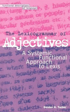 Cover Lexicogrammar of Adjectives