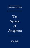 The Syntax of Anaphora