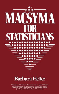 Macsyma for Statisticians - Heller, Barbara