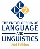 Encyclopedia of Language and Linguistics, 14-Volume Set