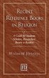 Recent Reference Books in Religion - Bild 1
