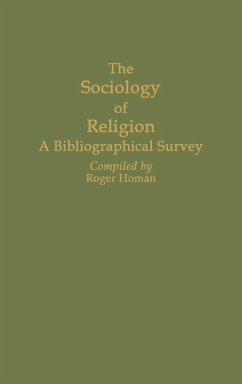 The Sociology of Religion - Homan, Roger