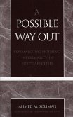 A Possible Way Out