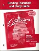 United States Government Reading Essentials and Study Guide Student Workbook