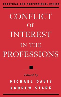 Cover Conflict of Interest in the Professions
