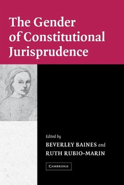 Cover The Gender of Constitutional Jurisprudence