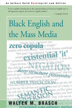 Black English and the Mass Media - Brasch, Walter M.