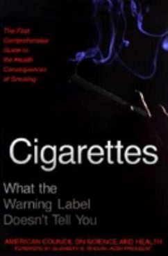 Cigarettes - American Council On Science And Health