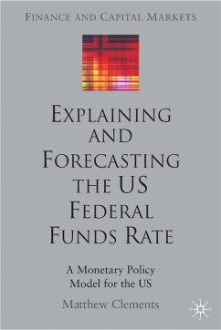 Explaining and Forecasting the Us Federal Funds Rate - Clements, M.