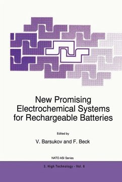 New Promising Electrochemical Systems for Rechargeable Batteries - Barsukov, V. / Beck, F. (Hgg.)