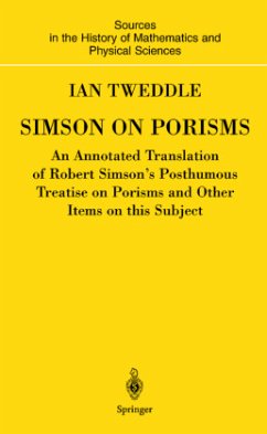 Simson on Porisms - Tweddle, Ian