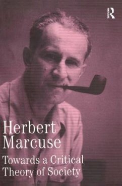 Towards a Critical Theory of Society - Marcuse, Herbert