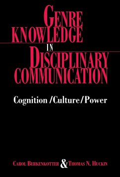 Genre Knowledge in Disciplinary Communication - Berkenkotter, Carol; Huckin, Thomas N