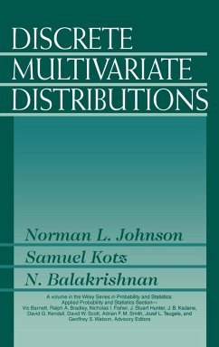 Discrete Multivariate Distributions - Johnson, Norman L; Kotz, Samuel; Balakrishnan, Narayanaswamy