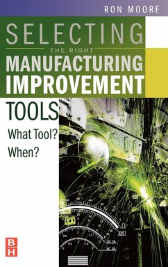 Cover Selecting the Right Manufacturing Improvement Tools
