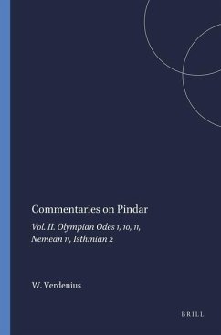 Commentaries on Pindar, Volume II - Verdenius, W J