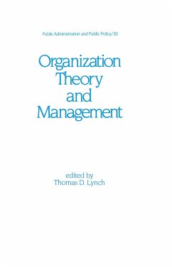 Organization Theory and Management - Lynch