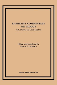 Rashbam's Commentary on Exodus - Lockshin, Martin I.