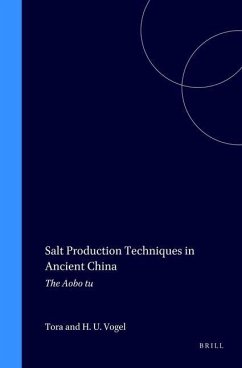 Salt Production Techniques in Ancient China - Tora; Vogel, Hans Ulrich