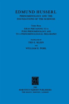 Ideas Pertaining to a Pure Phenomenology and to a Phenomenological Philosophy - Husserl, Edmund