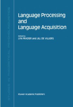 Language Processing and Language Acquisition - Frazier