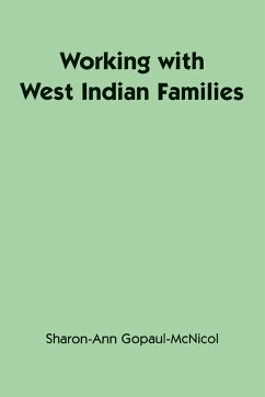 Working with West Indian Families - Gopaul-Mcnicol, Sharon-Ann