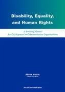 Disability, Equality and Human Rights - Harris, Alison