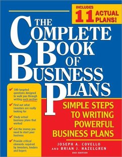 The Complete Book of Business Plans - Covello, Joseph; Hazelgren, Brian