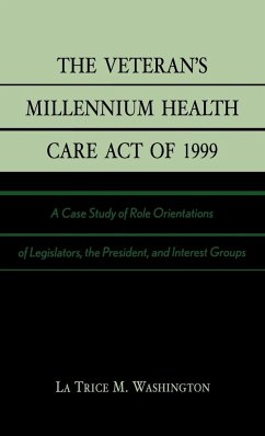 The Veteran's Millennium Health Care Act of 1999 - Washington, La Trice M.