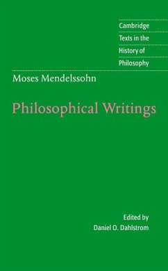 Cover Moses Mendelssohn