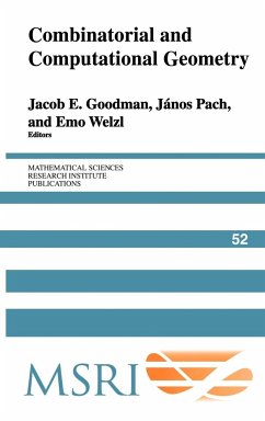 Combinatorial and Computational Geometry - Goodman, Jacob E. / Pach, Janos / Welzl, Emo (eds.)